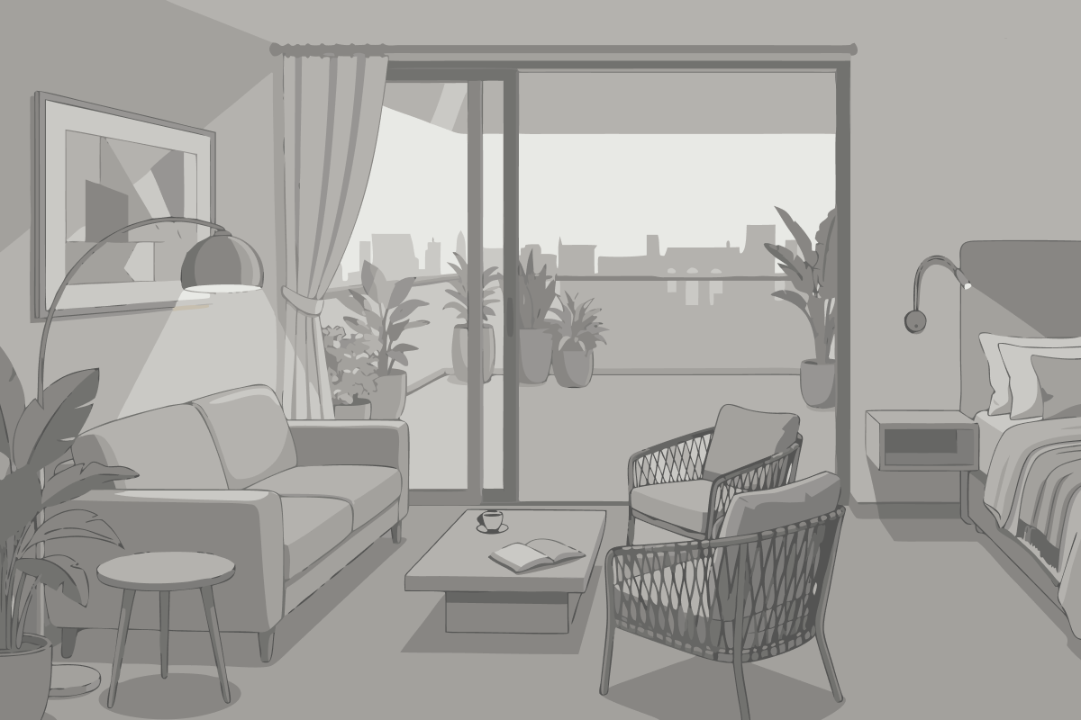 Three-Bedroom Superior Apartment